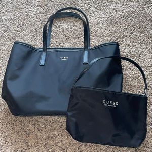Guess bag + wristlet